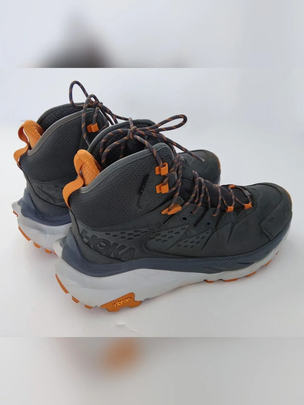 Hoka One One Kaha 2 Men's Gore-tex Waterproof Nubuc Leather Hiking Boots. 10.5 D